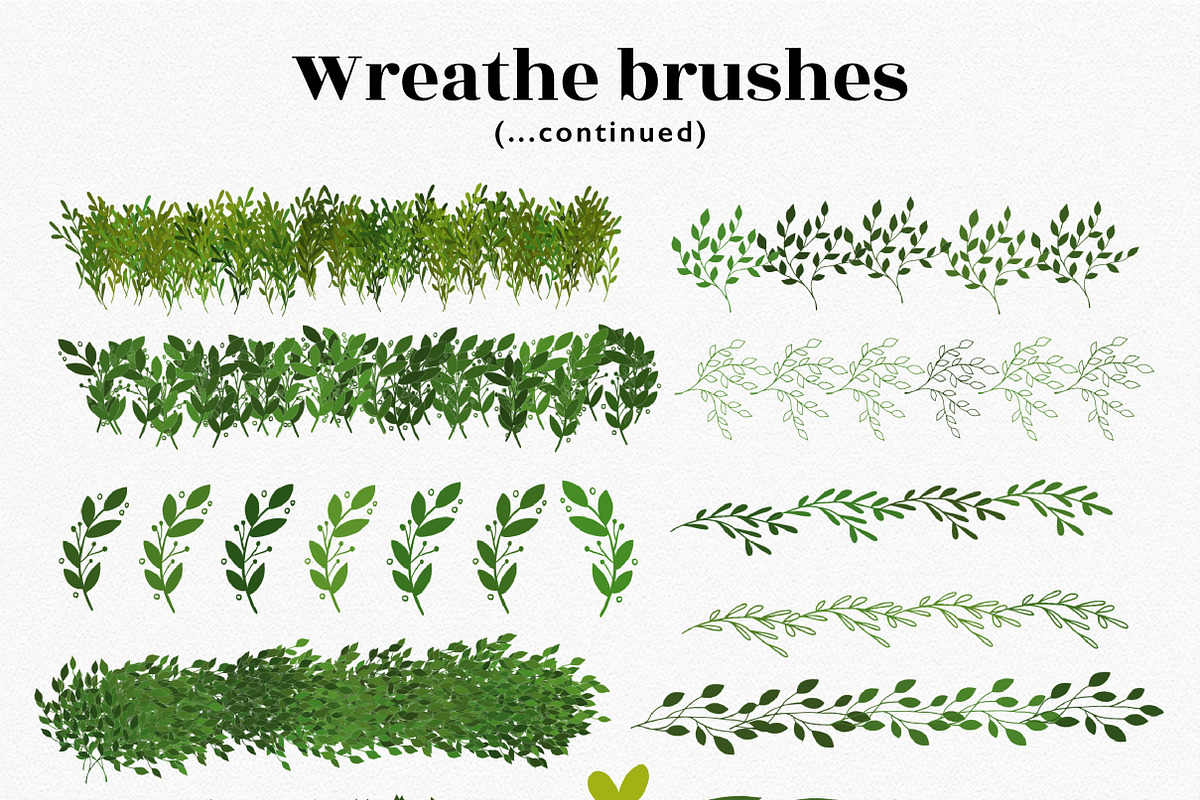 Modern Florals and Wreath Creator, a Brush Add-On by theinkaffair (Photo 5 of 10)
