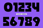 CS Ablaze – Bold Display Font, a Sans Serif Font by Craft Supply Co. (Thumbnail 3 of 8)