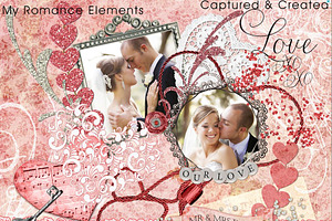 My Romance Clip Art & Element Pack49