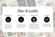 Fashion Social Media Templates CANVA, a Templates & Theme by Paper Flowers Studio (Thumbnail 8 of 8)