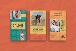 Calone Story & Feed Instagram