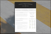 Word Resume Template, a Resume Template by introDuice - CV / Resumes (Thumbnail 1 of 7)