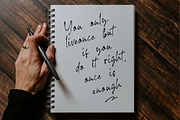 Kedsita Signature Font, a Handwritten Font by Moodtype (Thumbnail 9 of 12)