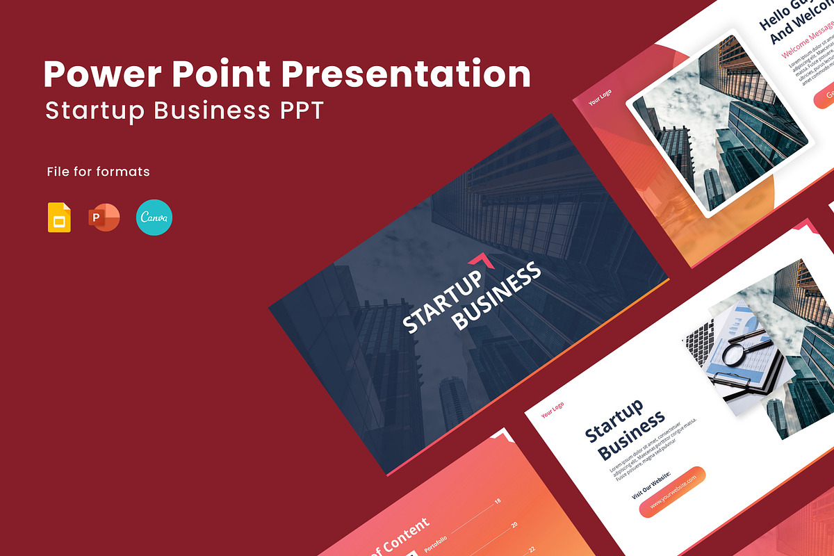 Business power point, a Presentation Template by Recreative (Photo 1 of 6)