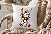 Watercolor Ice Cream PNG Clipart, a Seasonal Illustration by OK Design (Thumbnail 4 of 6)