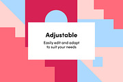 Abstract Forms, a Pattern Graphic by Geometrica Bureau (Thumbnail 2 of 11)