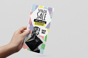 Grand Sale DL Rack Card Template