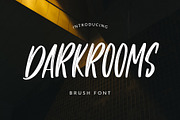 Darkrooms Brushed Font, a Sans Serif Font by Giant Design (Thumbnail 1 of 10)