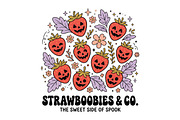 Boho Halloween PNG Bundle, a Work Illustration by CraftArtStudio (Thumbnail 2 of 4)