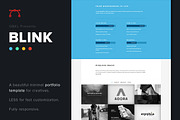 BLINK: HTML Portfolio (75% off), a HTML Template by QBKL (Thumbnail 2 of 5)