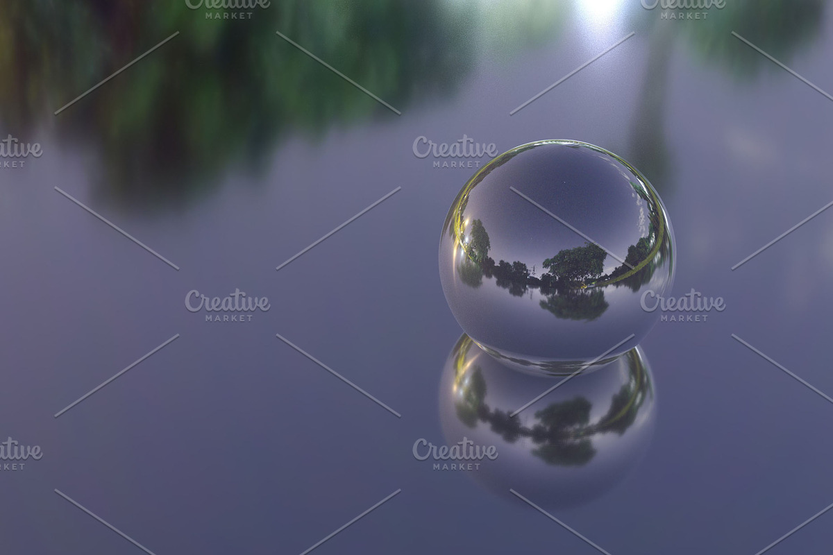 Reflective Sphere Backgrounds, a Texture Graphic by The_DrX (Photo 2 of 13)