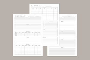 Generic Planning Pages Set V-02