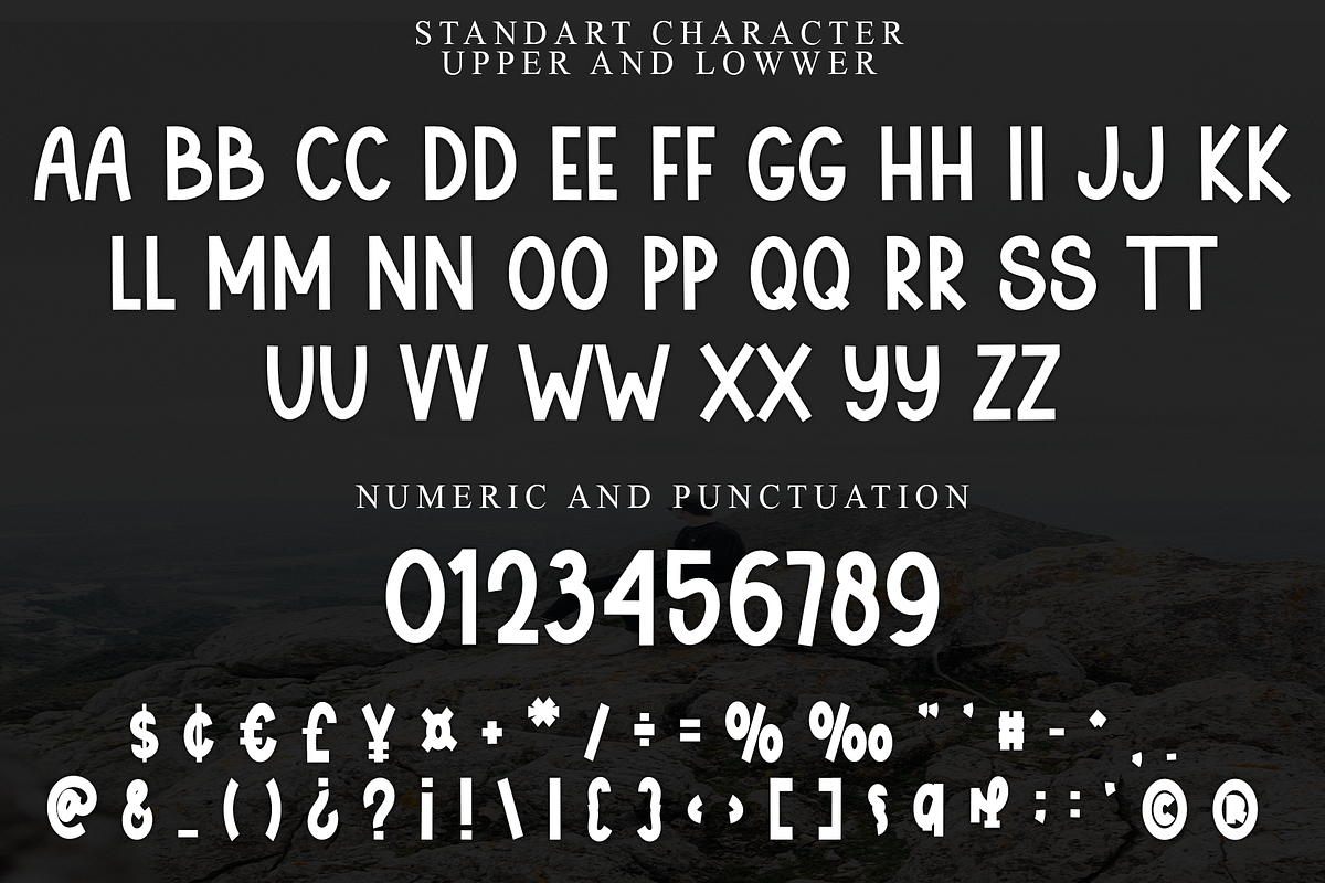 Sample Leaguage, a Sans Serif Font by FreshTypeINK (Photo 3 of 8)