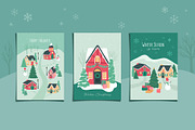 Winter Holiday Illustration, a Background Graphic by CreativeChristiana (Thumbnail 5 of 12)