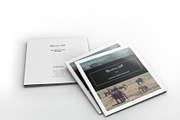 Multipurpose Square Clean Brochure, a Brochure Template by Incools Stokie (Thumbnail 1 of 14)