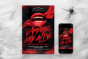 Halloween Vampire Flyer Template, a Flyer Template by BrandPacks (Thumbnail 2 of 4)