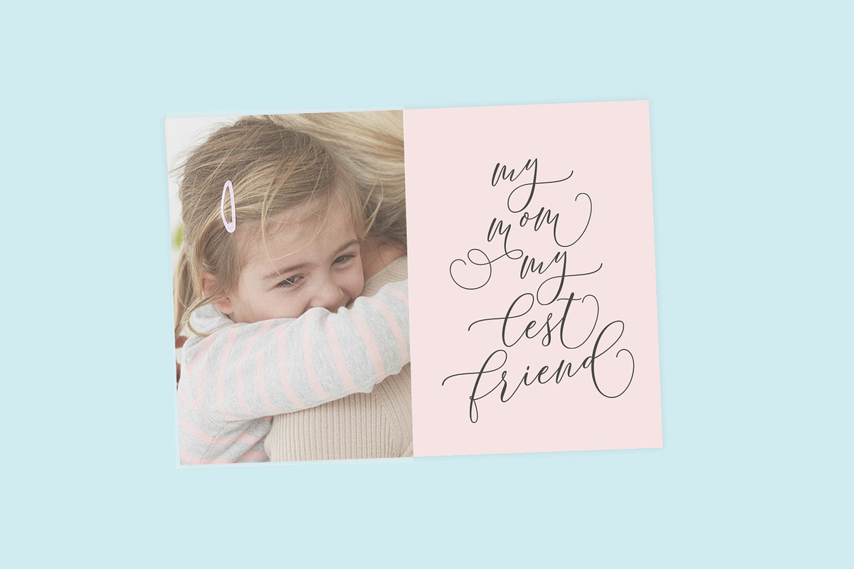 Farmhouse Script, a Script Font by moriztype (Photo 9 of 12)