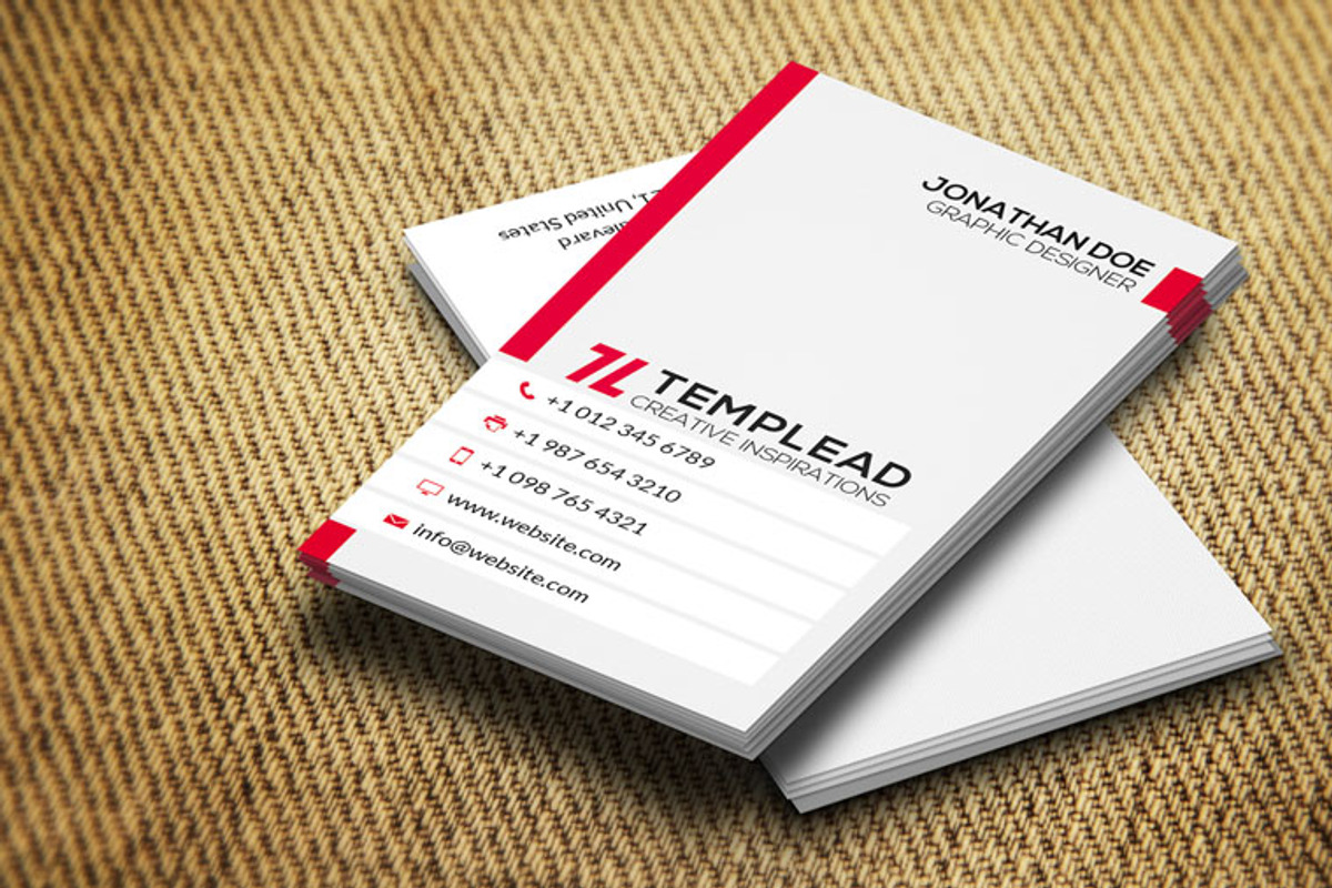 Corporate Business Card CM109, a Business Card Template by annozio (Photo 2 of 4)