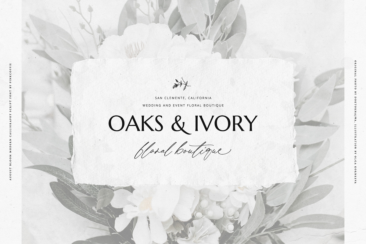 August Bloom | Elegant Script Font, a Script Font by Pink Coffie (Photo 28 of 31)