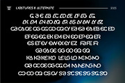 AQUOOS Modern Futuristic Display, a Sans Serif Font by WhymoreArt (Thumbnail 10 of 11)