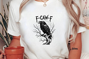 F-Caw-F Sublimation Png, an Illustration by DreamArtGraphic (Thumbnail 4 of 5)