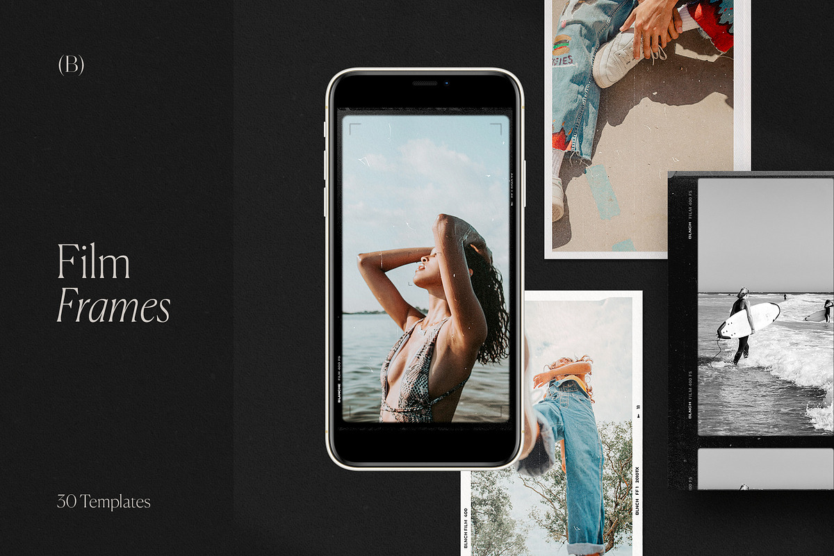 Instagram Film Frames Templates, a Social Media Template by BlancheStudio (Photo 1 of 8)