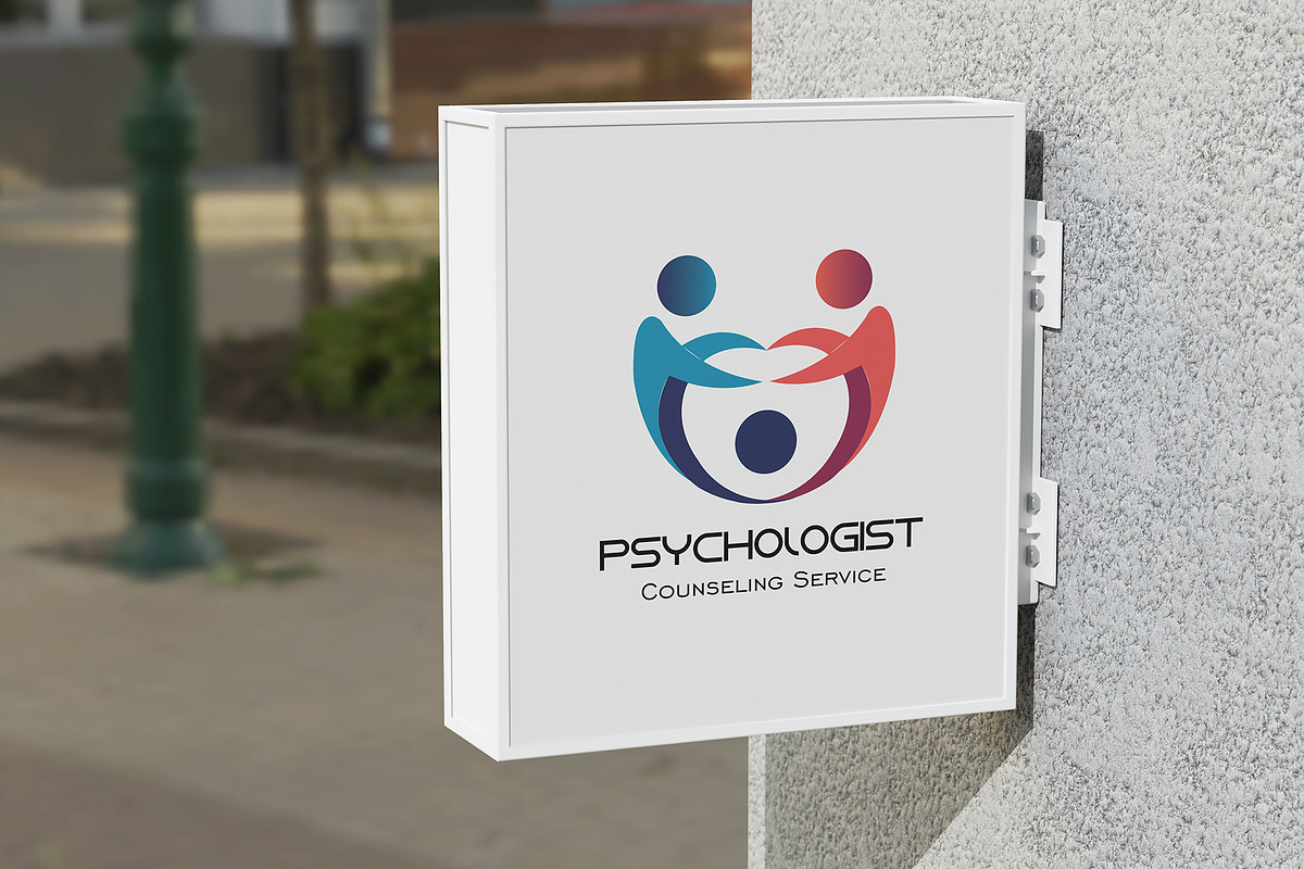 Colorful Psychology Logo Template preview 4