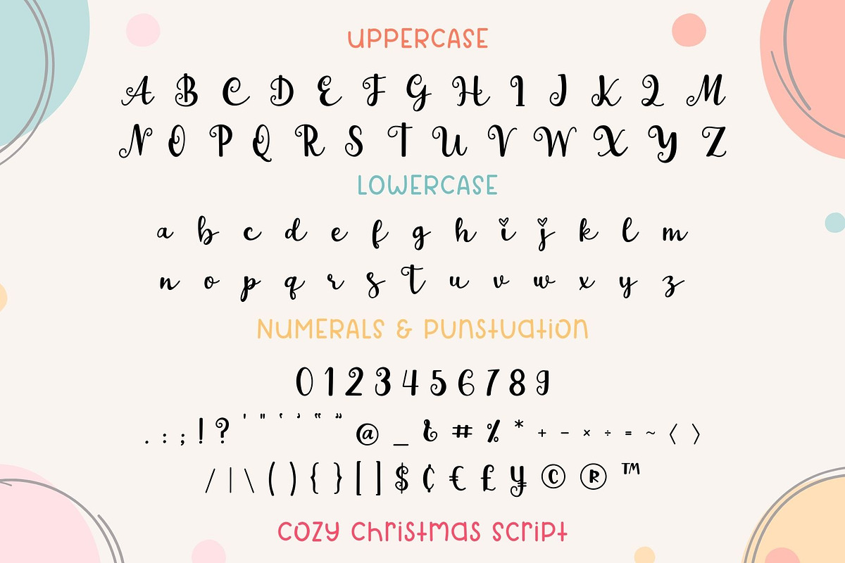 Cozy Christmas Font Duo, a Handwritten Font by AnningArts (Photo 8 of 9)