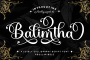 Balimtha, a Script Font by TM Type (Thumbnail 1 of 9)