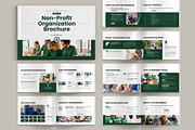 Nonprofit Charity Brochure Landscape, a Brochure Template by Pixelpick (Thumbnail 1 of 9)