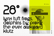Malibu House -Experimental Brutalist, a Symbol Font by ikiiko (Thumbnail 3 of 7)