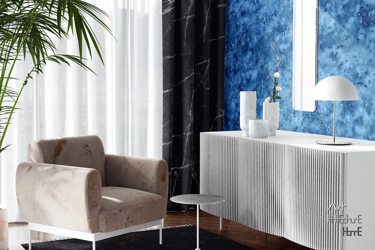 Seamless Marble - Azurite Depths, a Texture Graphic by Arthitecture Home (Photo 8 of 11)
