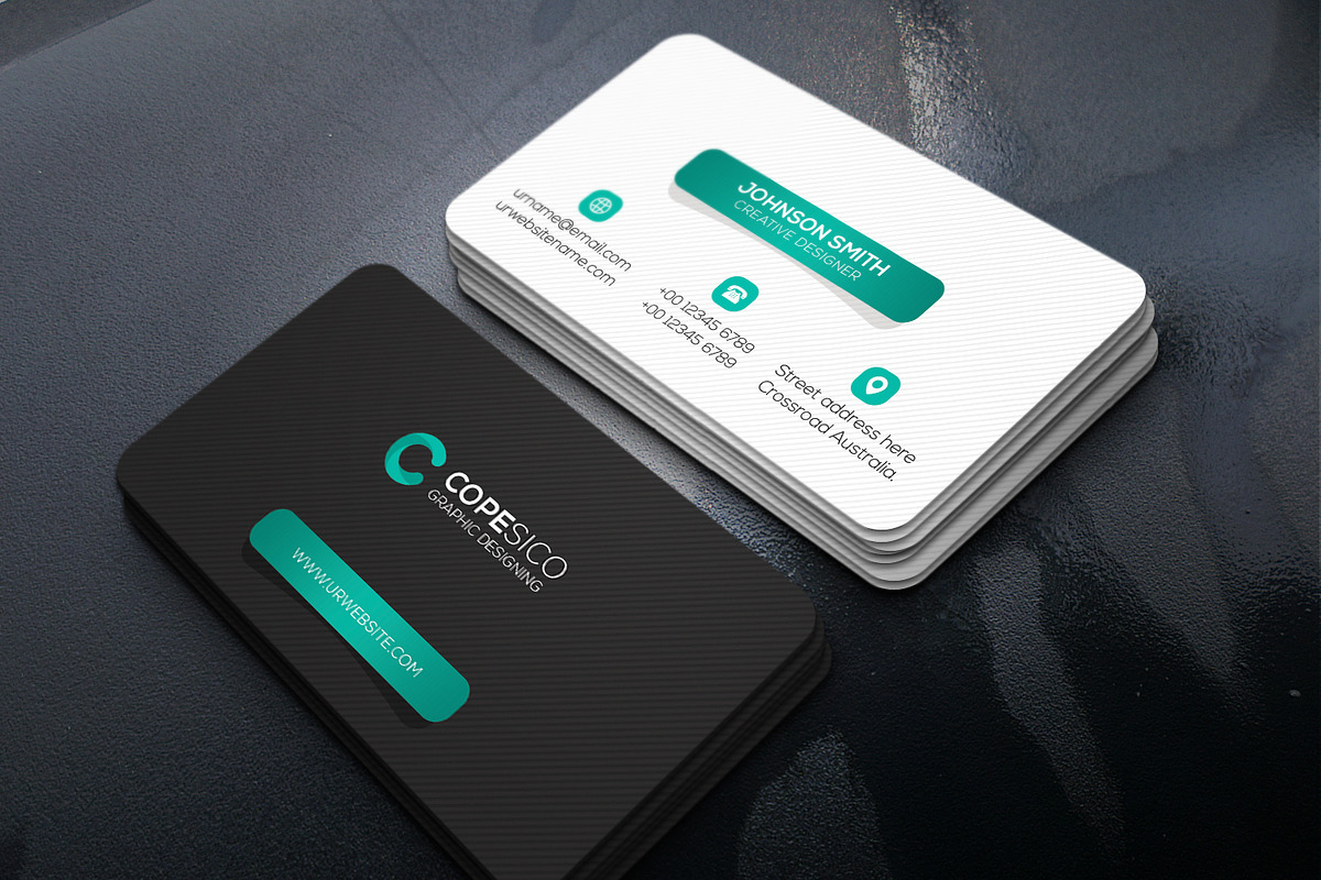 Creative Business Card, a Business Card Template by Creative_Arts (Photo 1 of 6)
