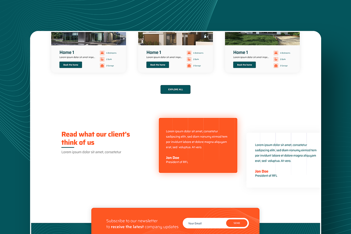 Real Estate Landing Page - SHPIA, a Templates & Theme by HidajetBeqaj (Photo 5 of 5)