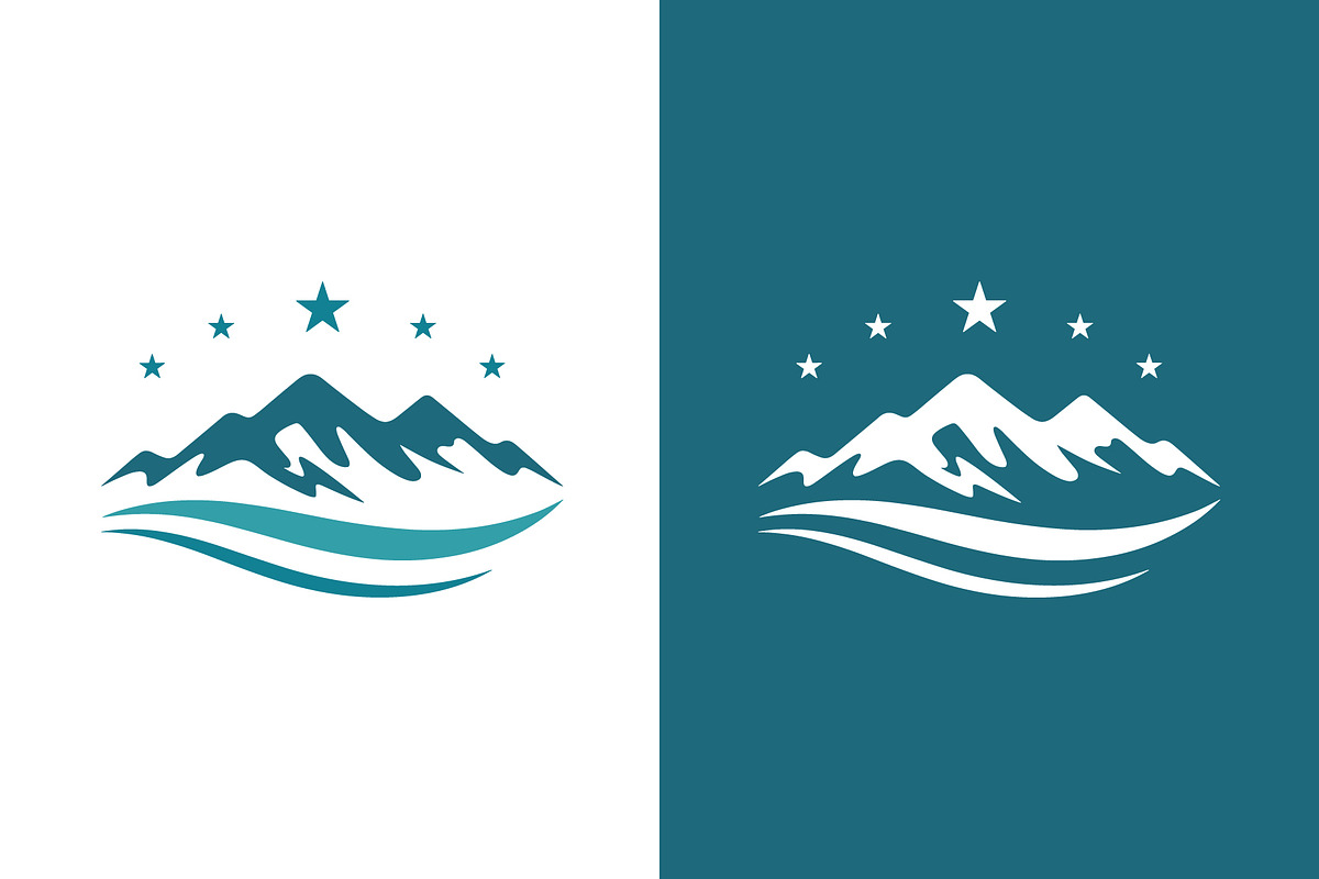Mountain Logo | Outdoor & Adventure, an Object Graphic by Master Design