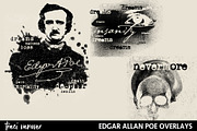 Edgar Allan Poe Digital Photo Masks