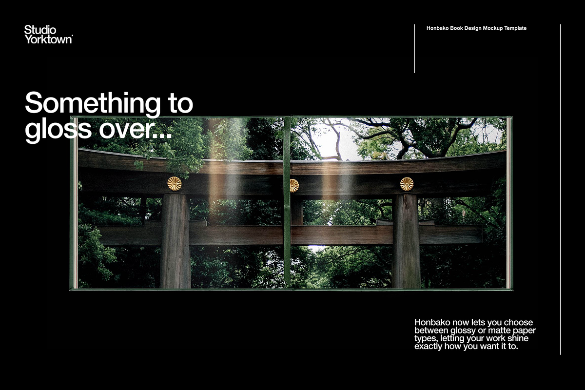 Honbako Book Design Mockup Template, a Books & Magazine Mockup by Studio Yorktown (Photo 10 of 18)