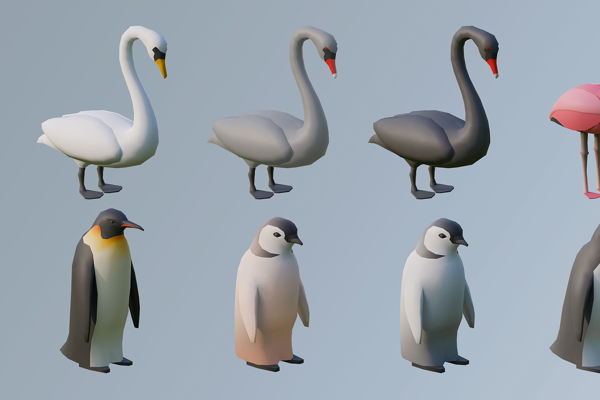 Animals 1, an Animal 3D Model by ithappy (Photo 15 of 32)