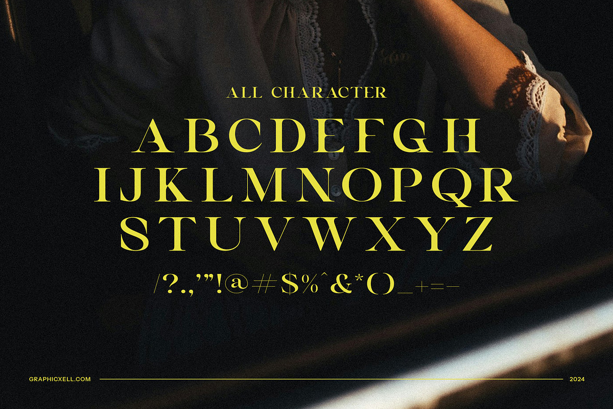 Vagins Vintage Serif Font, a Serif Font by Graphicxell (Photo 8 of 8)