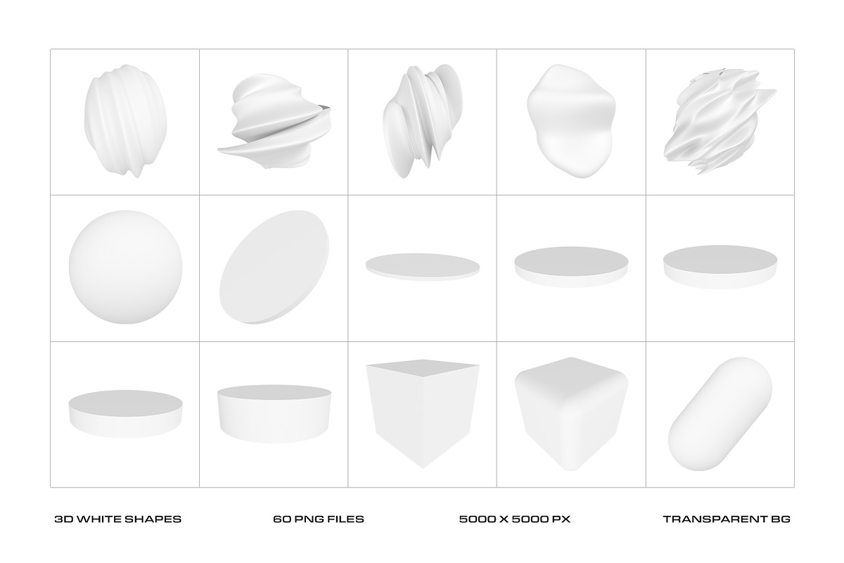 Modern 3D White - 60 illustrations, an Object Graphic by assetpro.design (Photo 10 of 11)