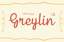 CS Greylin – Script Font