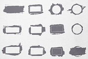 55 Hand-drawn, painted vector frames, a Graphic by ladik (Thumbnail 5 of 5)