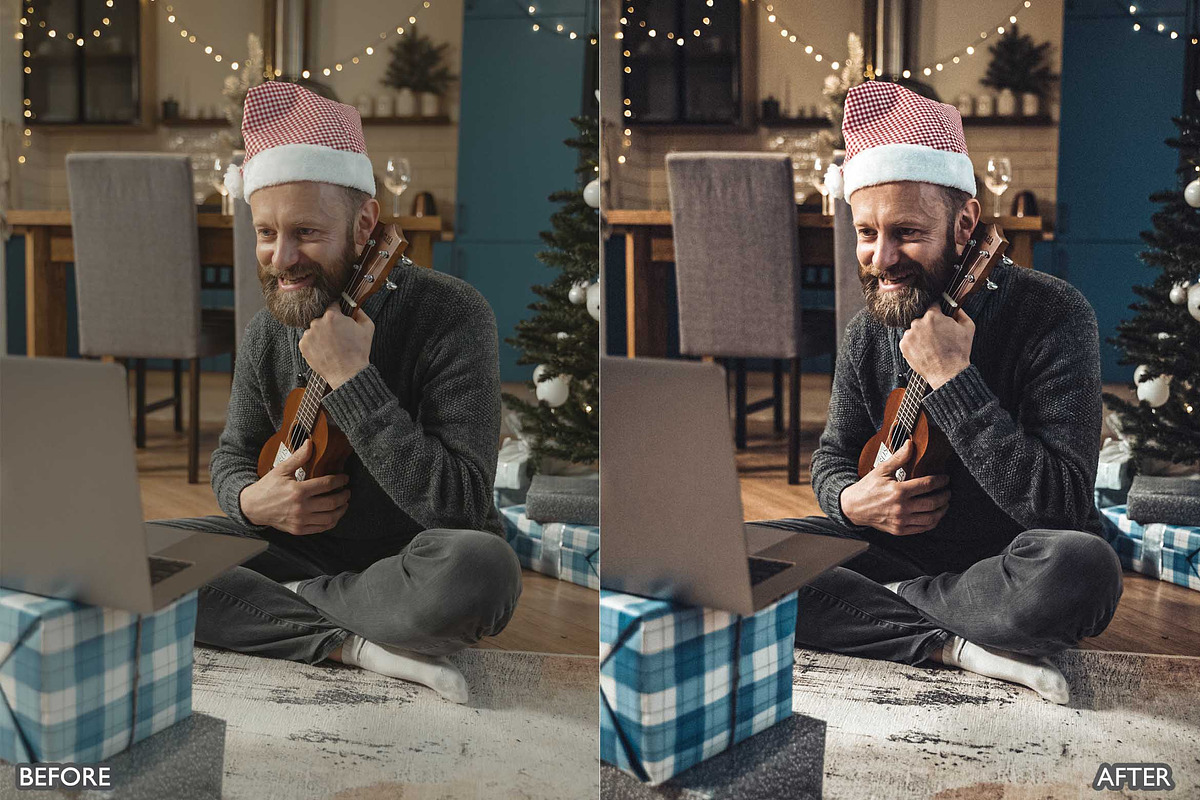 Christmas Xmas Lightroom Presets, a Preset Add-On by AAA Presets (Photo 8 of 16)