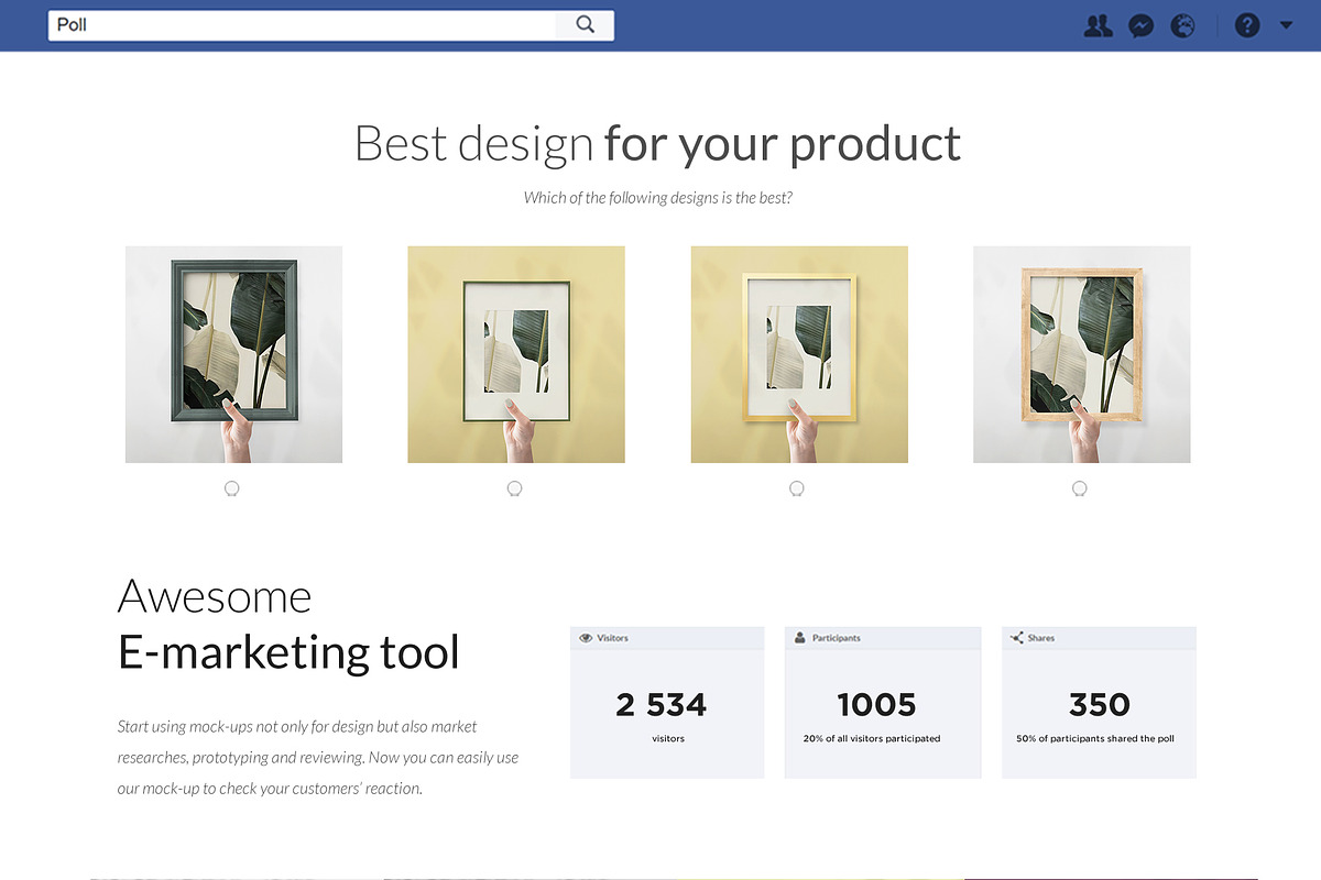 Many Frames Types & Hands Mock-ups, a Household Mockup by Apparel_Mockups (Photo 6 of 6)