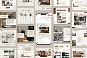 Interior Design Instagram Canva