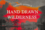 HandDrawn Wilderness Font, a Serif Font by Fourshape (Thumbnail 1 of 10)