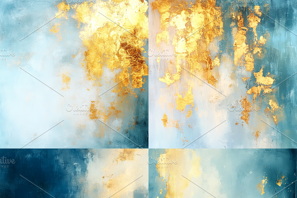 Weathered Painted Paper Pack, a Background Graphic by pictures for you (Photo 11 of 12)