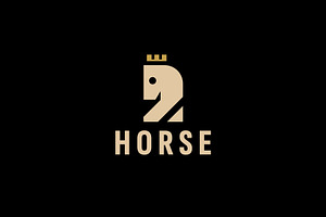 Horse logo icon illustration, a Branding & Logo Template by Dyn Studio