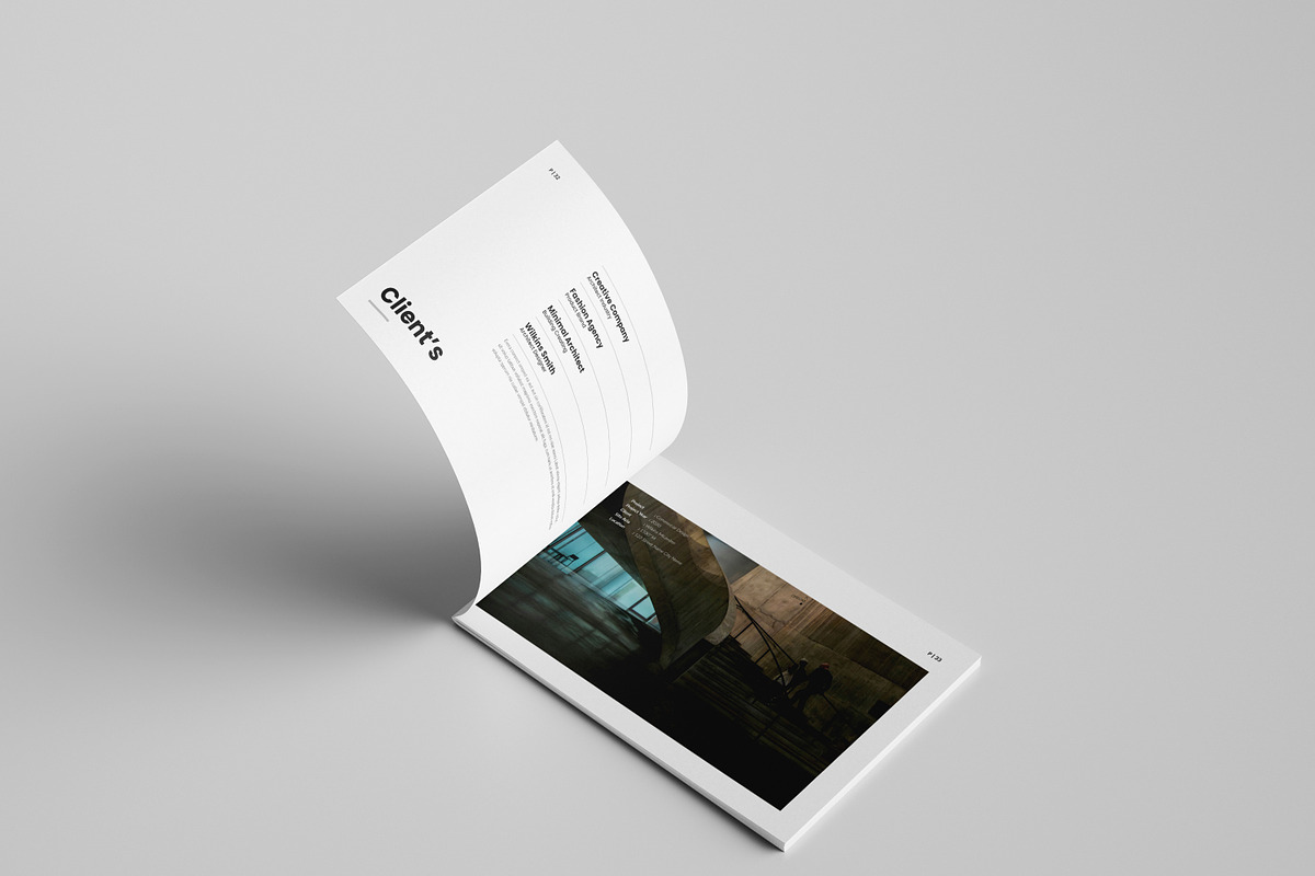 Architecture Portfolio Template, a Brochure Template by Spark_Creative (Photo 19 of 25)