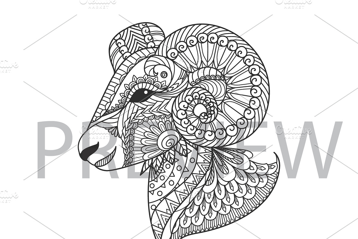 12 Zodiac signs,Sun and Moon, an Animal Illustration by Somjai King (Photo 4 of 15)